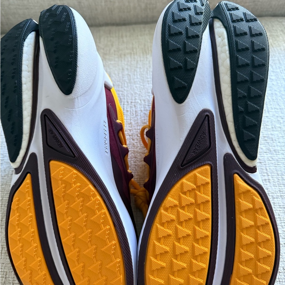 Unisex adidas Maroon/Gold Arizona State Sun Devils AlphaBoost V2 Shoes - Picture 5 of 6